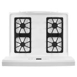 30" Gas Range With Self-Clean Option - White