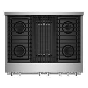 Noir 36" Gas Professional-Style Range With Grill