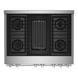 Noir 36" Gas Professional-Style Range With Grill