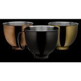 5 Quart Tilt-Head Metallic Finish Stainless Steel Bowl - Radiant Gold