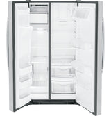 GE(R) 25.3 Cu. Ft. Side-By-Side Refrigerator - (GSS25GYPFS)