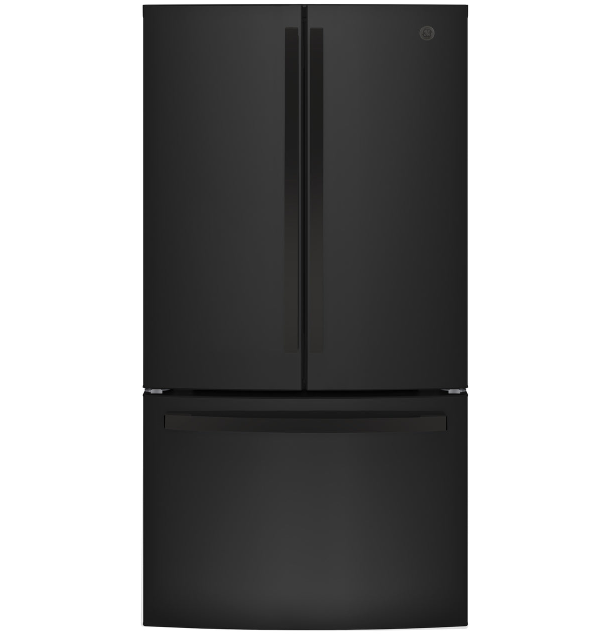 GE(R) ENERGY STAR(R) 27.0 Cu. Ft. French-Door Refrigerator - (GNE27JGMBB)