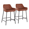 Daniella - Fixed-Height Counter Stool (Set of 2)