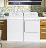 Hotpoint(R) 3.8 cu. ft. Capacity Washer with Stainless Steel Basket - (HTW240ASKWS)