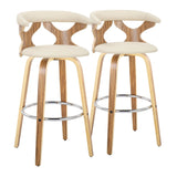 Gardenia - 30" Fixed-height Barstool (Set of 2) - Beige