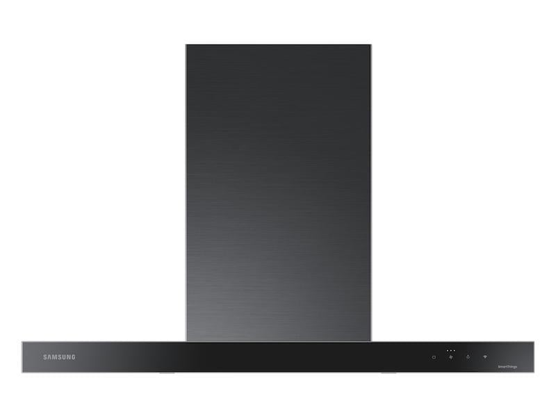 36" Bespoke Smart Wall Mount Hood in Clean Deep Charcoal - (NK36CB600W33AA)