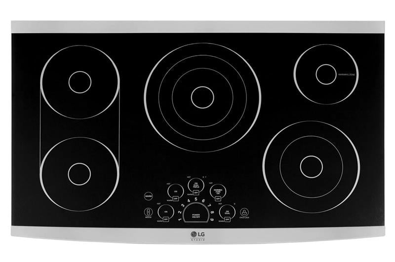 LG STUDIO 36" Electric Cooktop - (LSCE365ST)