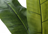 55" Tall, Artificial Plant, Banana Tree, Indoor, Faux, Fake, Floor, Greenery, Potted, Real Touch, Decorative - Green / Black