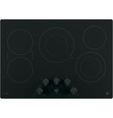 GE Profile(TM) 30" Built-In Knob Control Electric Cooktop - (PP7030DJBB)