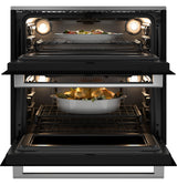 Caf(eback)(TM) 30" Duo Smart Single Wall Oven in Platinum Glass - (CTS92DM2NS5)