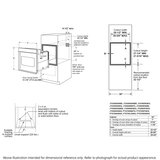 GE Profile(TM) 30" Smart Built-In Convection Single Wall Oven with Right-Hand Side-Swing Doors - (PTS700RSNSS)