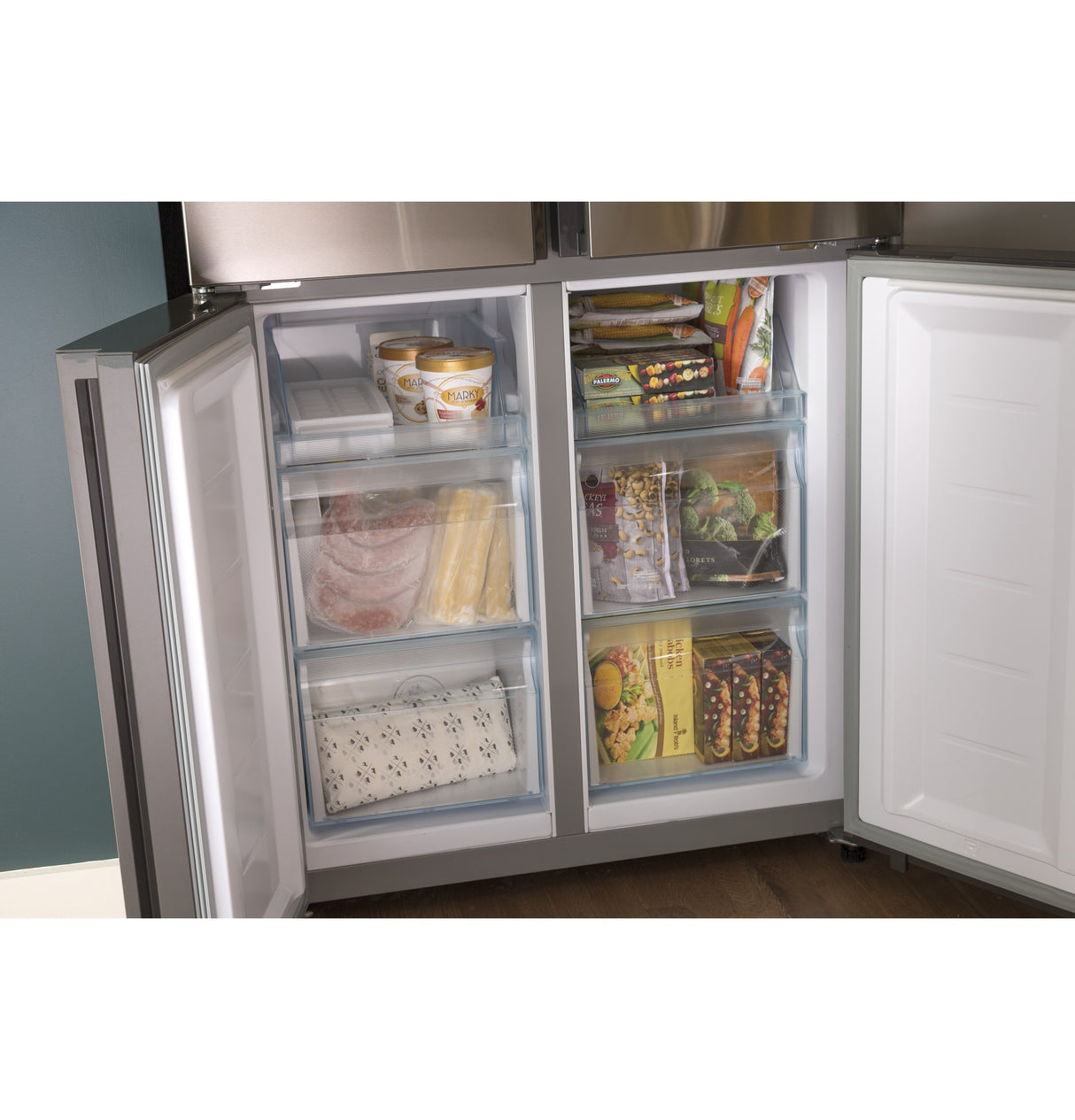 16.8 Cu. Ft. Quad Door Refrigerator - (QHE16HYPFS)