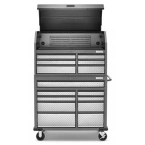 Premier 41" 15-drawer Mobile Tool Chest Combo