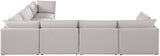 Mackenzie - Modular Sectional 6 Piece - Beige - Modern & Contemporary