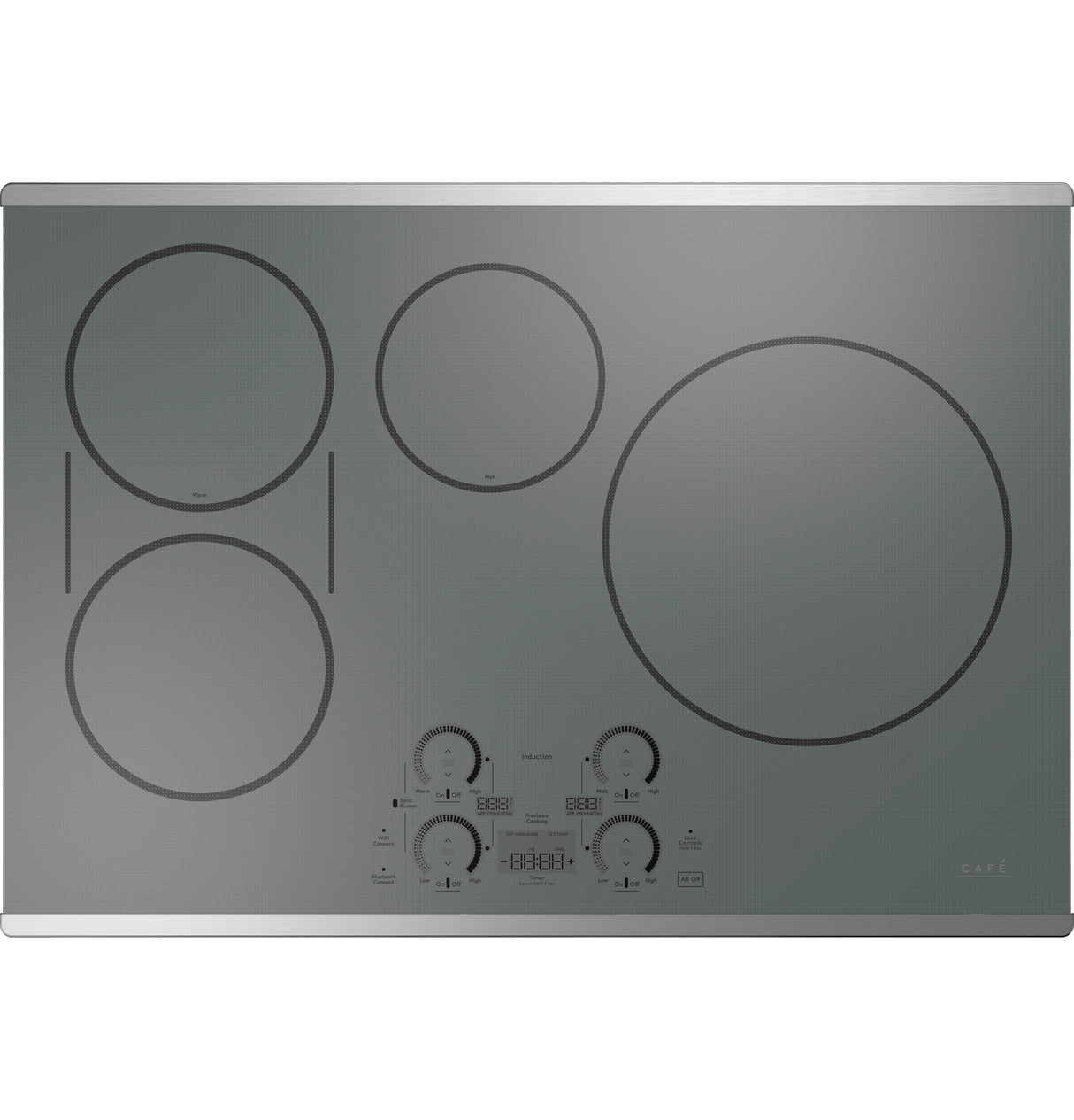 Caf(eback)(TM) Series 30" Built-In Touch Control Induction Cooktop - (CHP90302TSS)