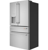 Caf(eback)(TM) ENERGY STAR(R) 22.3 Cu. Ft. Smart Counter-Depth 4-Door French-Door Refrigerator - (CXE22DP2PS1)