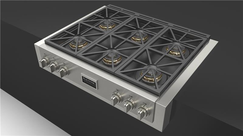 36" PRO GAS RANGE TOP - (F6GRT366S1)