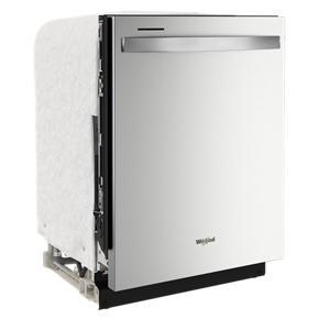 Large Capacity Dishwasher With 3rd Rack - Fingerprint Resistant Stainless Steel - Pearl Silver