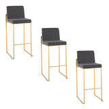 Fuji - High Back Barstool Set