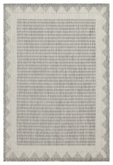 Sunshine - 2'7" X 7'3" Indoor, Outdoor Area Rug, Polypropylene - Silver