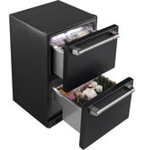 Caf(eback)(TM) 5.7 Cu. Ft. Built-In Dual-Drawer Refrigerator - (CDE06RP3ND1)