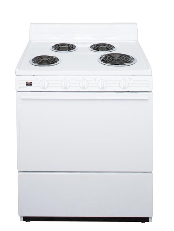 30 in. Freestanding Electric Range in White - (EFK102OP)