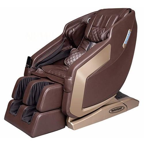 Original SUNHEAT Infrared Zero Gravity Massage Chair - Brown - (10008921)