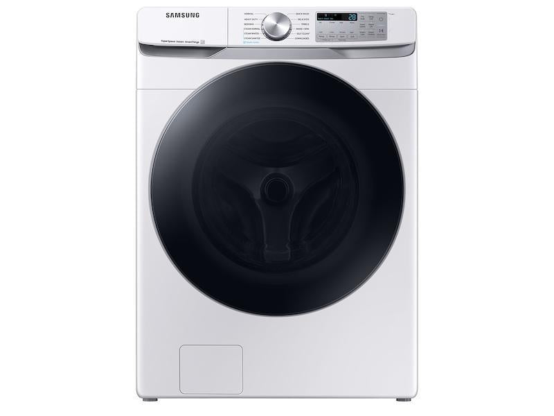 4.5 cu. ft. Large Capacity Smart Front Load Washer with Super Speed Wash - White - (WF45B6300AW)