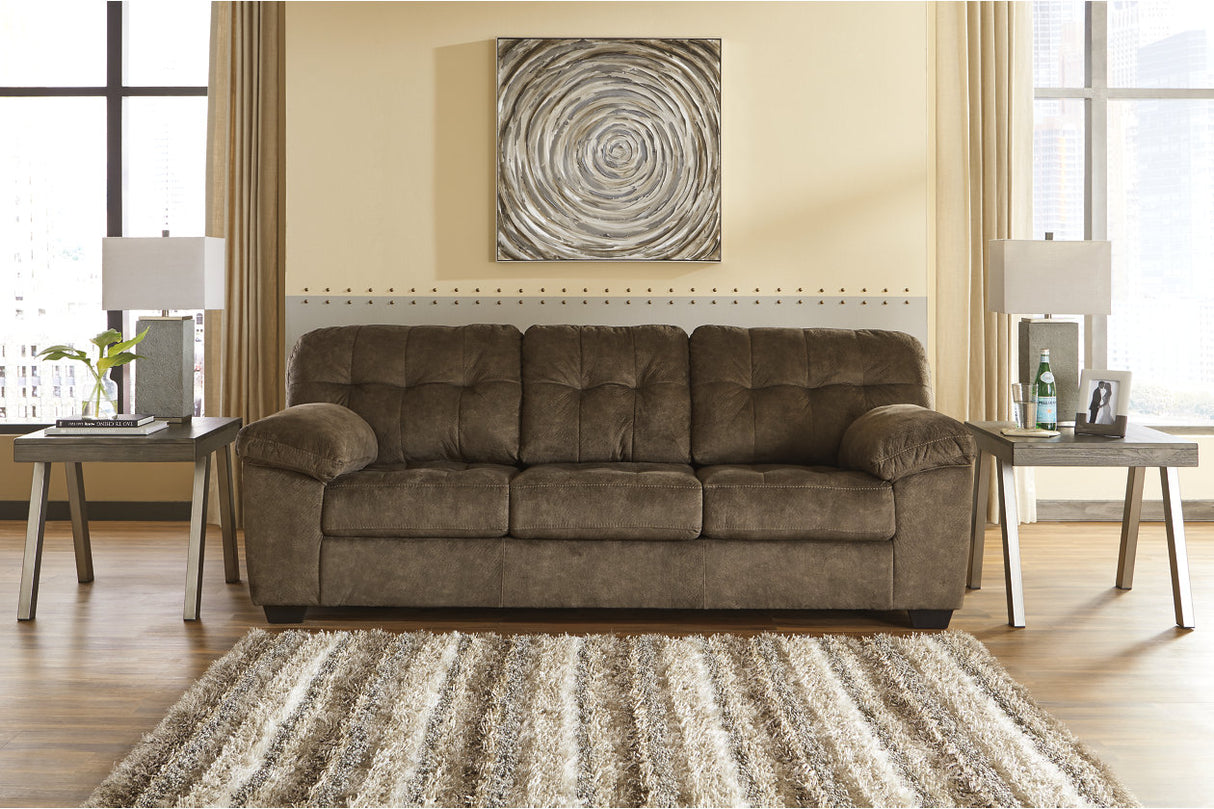 Accrington Sofa and Loveseat With Recliner - (70508U5)