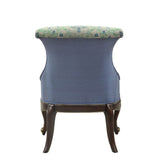 Ameena - Accent Chair - Fabric & Espresso