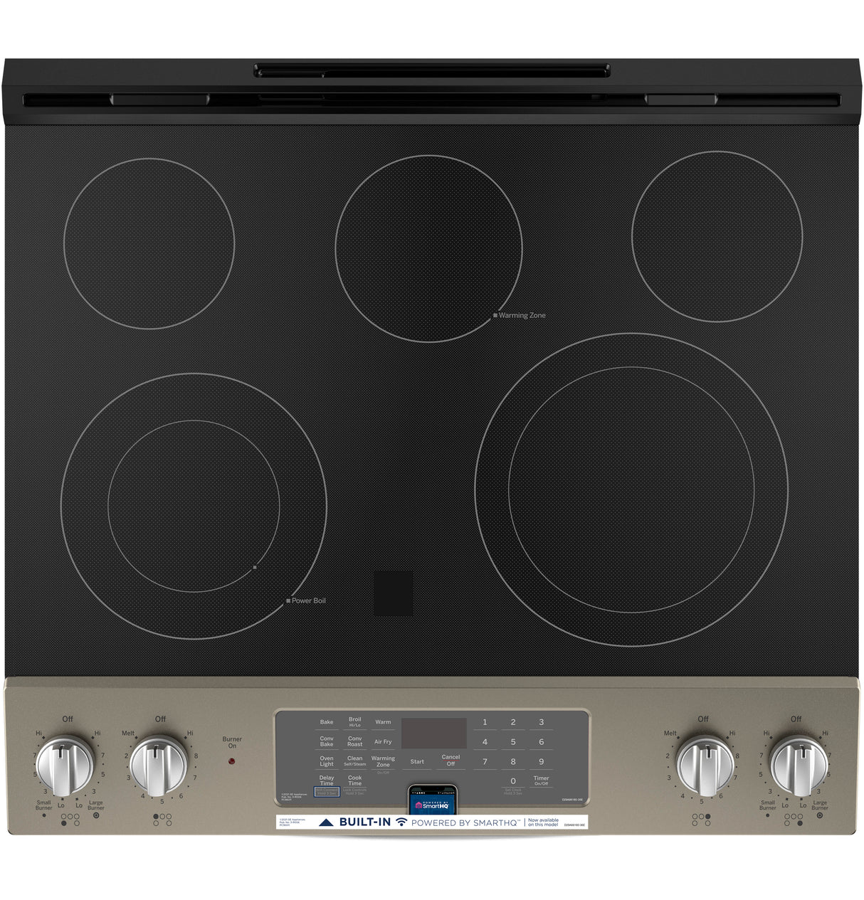 GE(R) 30" Slide-In Electric Convection Range with No Preheat Air Fry - (JS760EPES)