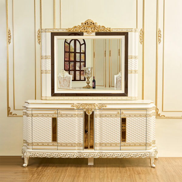 HD-1882 - Buffet - Ivory / Gold