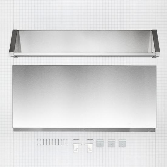 Tall Backguard With Dual Position Shelf - For 48" Range Or Cooktop