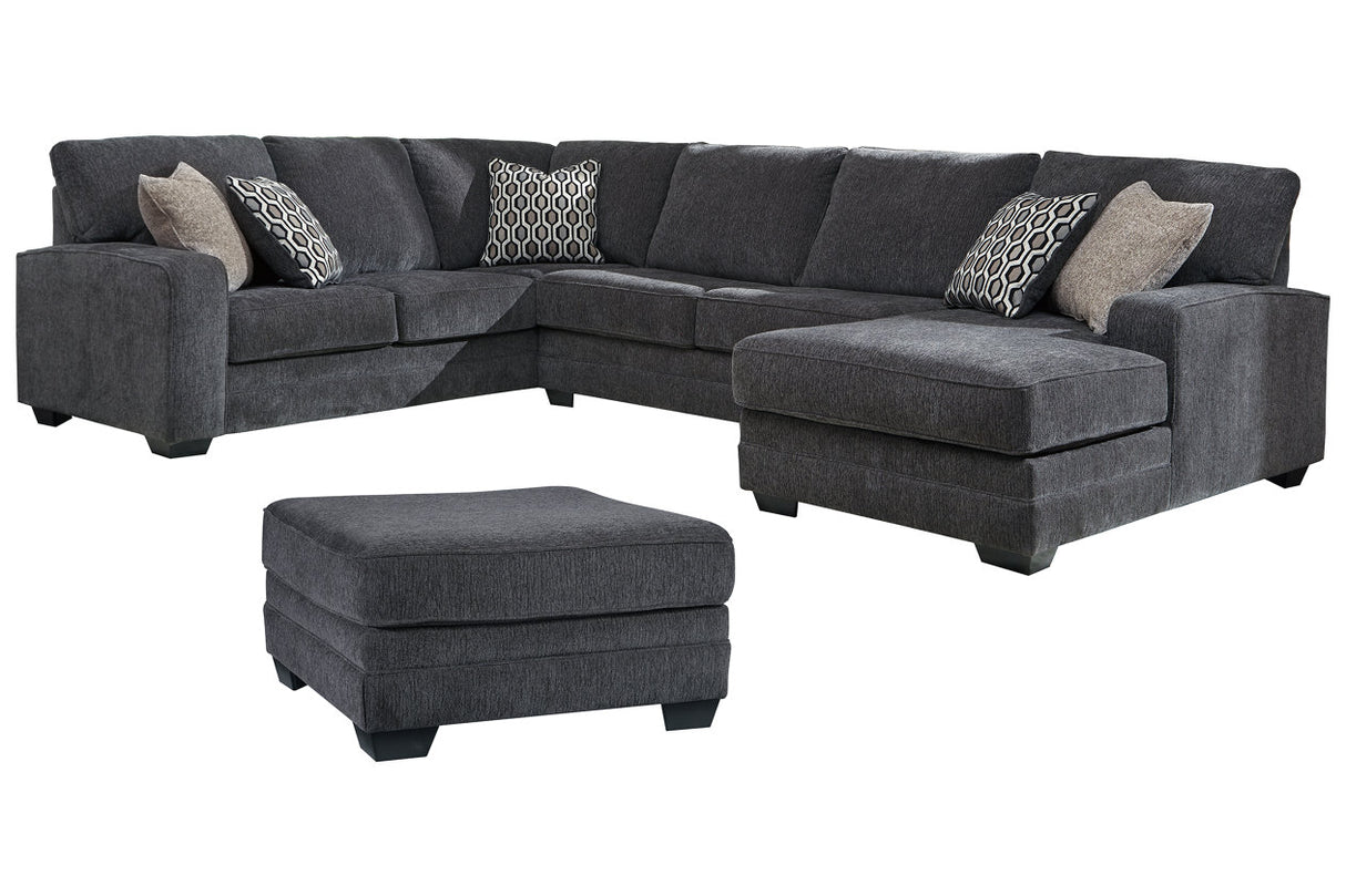 Tracling 3-piece Sectional With Ottoman - (72600U1)