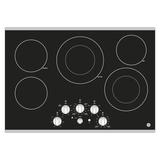 GE(R) 30" Built-In knob Control Electric Cooktop - (JEP5030STSS)