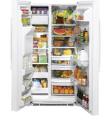 GE(R) 25.1 Cu. Ft. Side-By-Side Refrigerator - (GSS25IGNWW)