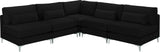 Julia - Modular Sectional - Black - Fabric