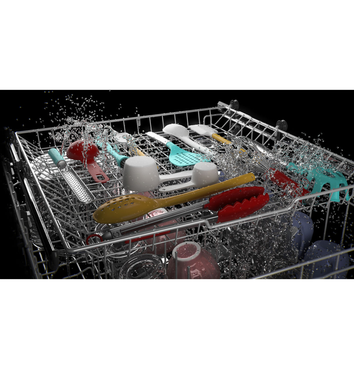 GE(R) ENERGY STAR(R) Top Control with Plastic Interior Dishwasher with Sanitize Cycle & Dry Boost - (GDP630PGRBB)