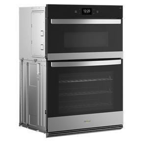 50 Cubic Feet Wall Oven Microwave Combo With Air Fry - Gray