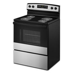 30" Amana Electric Range With Bake Assist Temps