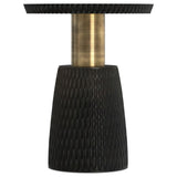 Breanna - Side Table - Black / Gold