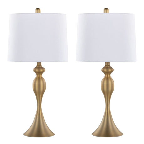 Ashland - 27" Metal Table Lamp (Set of 2) - Gold Base