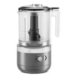 Cordless 5 Cup Food Chopper - Matte Charcoal Grey