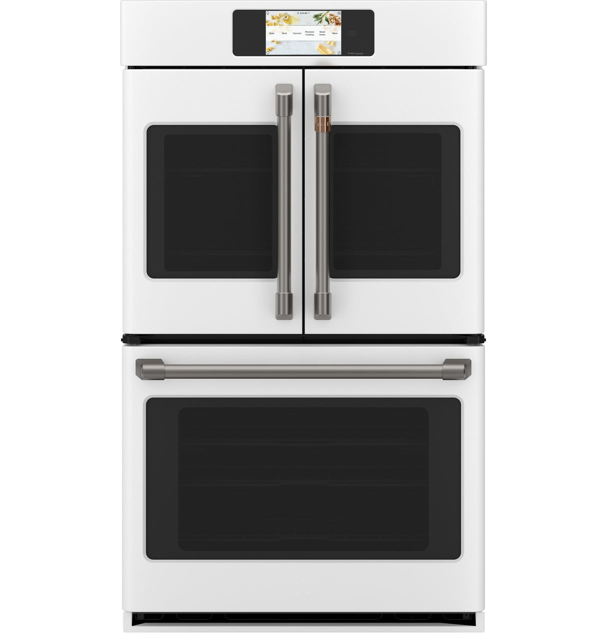 Caf(eback)(TM) Professional Series 30" Smart Built-In Convection French-Door Double Wall Oven - (CTD90FP4NW2)