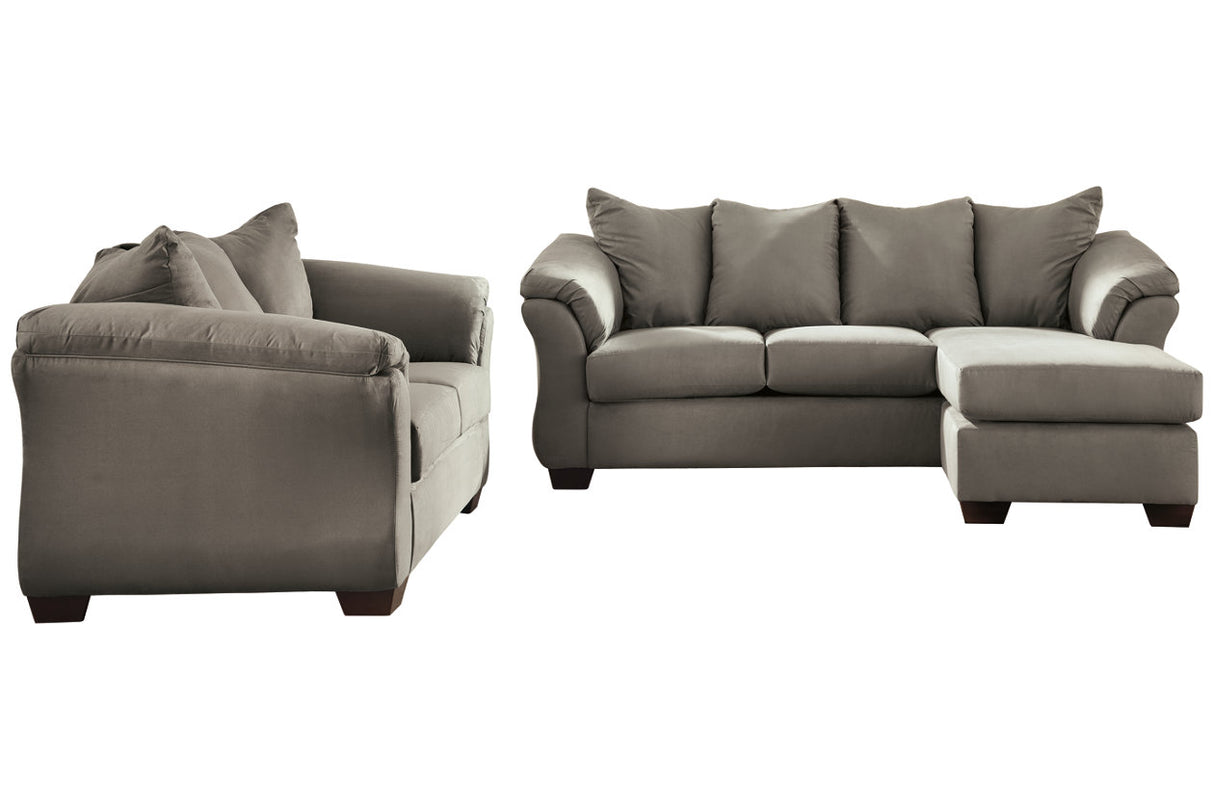 Darcy Sofa Chaise With Loveseat - (75005U6)