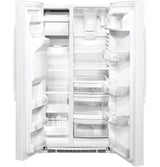 GE(R) 25.1 Cu. Ft. Side-By-Side Refrigerator - (GSS25IGNWW)