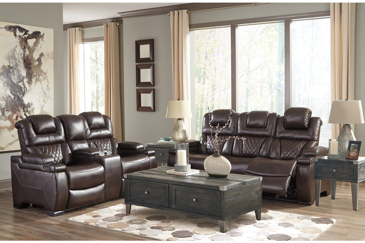 Warnerton Power Reclining Sofa and Loveseat - (75407U2)