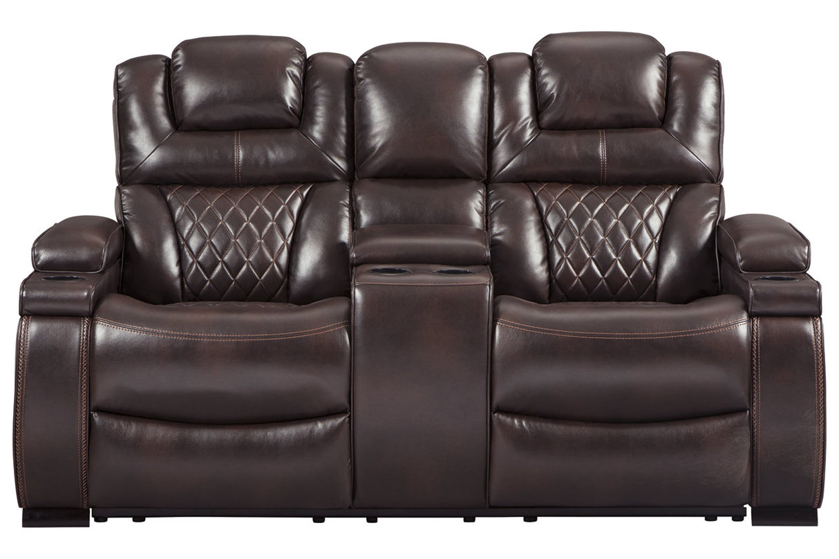 Warnerton Power Reclining Sofa and Loveseat - (75407U2)