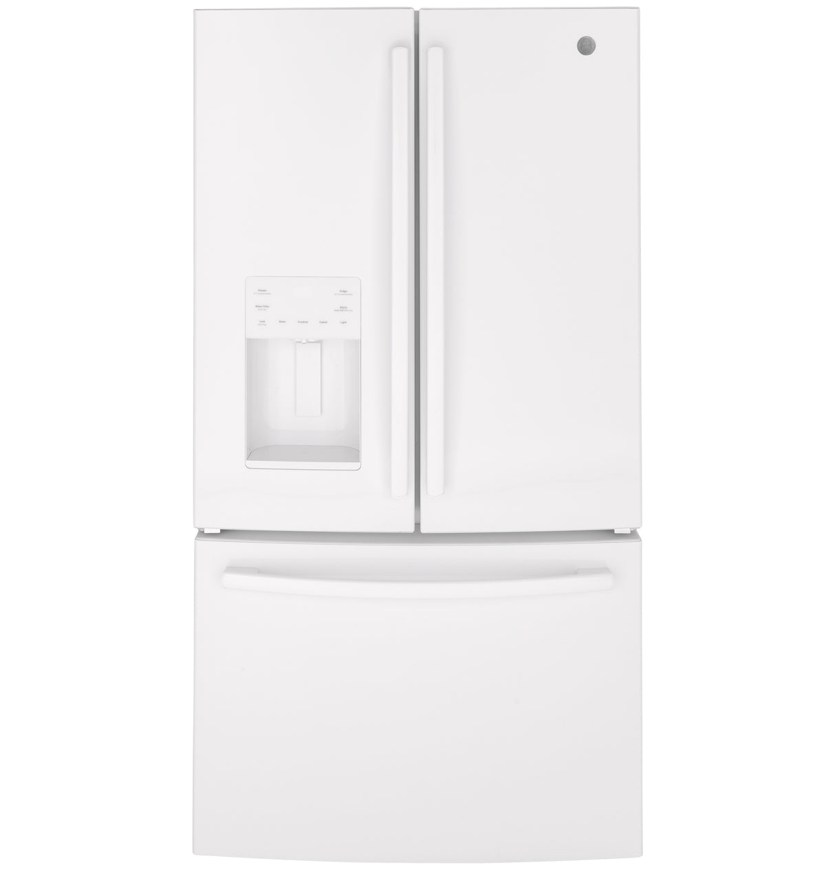GE(R) ENERGY STAR(R) 25.7 Cu. Ft. French-Door Refrigerator - (GFE26JGMWW)