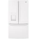 GE(R) ENERGY STAR(R) 25.7 Cu. Ft. French-Door Refrigerator - (GFE26JGMWW)